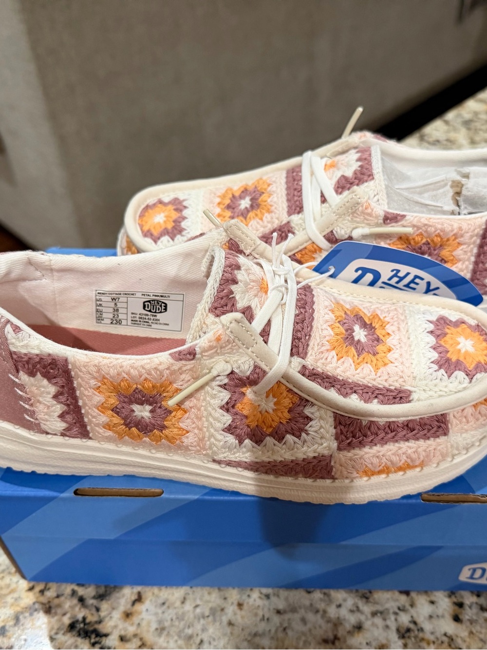 Hey Dudes Wendy Crochet Women’s Sneakers
